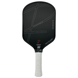 REDEEMED GENESIS 16MM TORAY T700 RAW CARBON FIBER THERMOFORMED PRO PICKLEBALL PADDLE W/ CASE